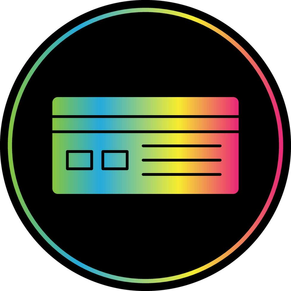 Card Vector Icon Design