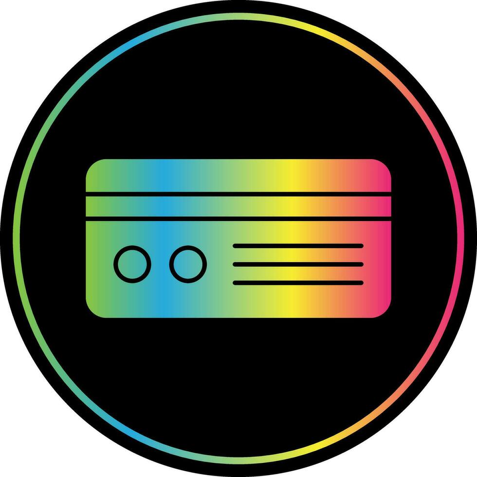 Credit Vector Icon Design