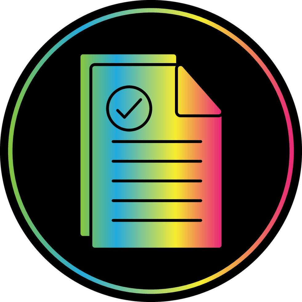 Document Vector Icon Design