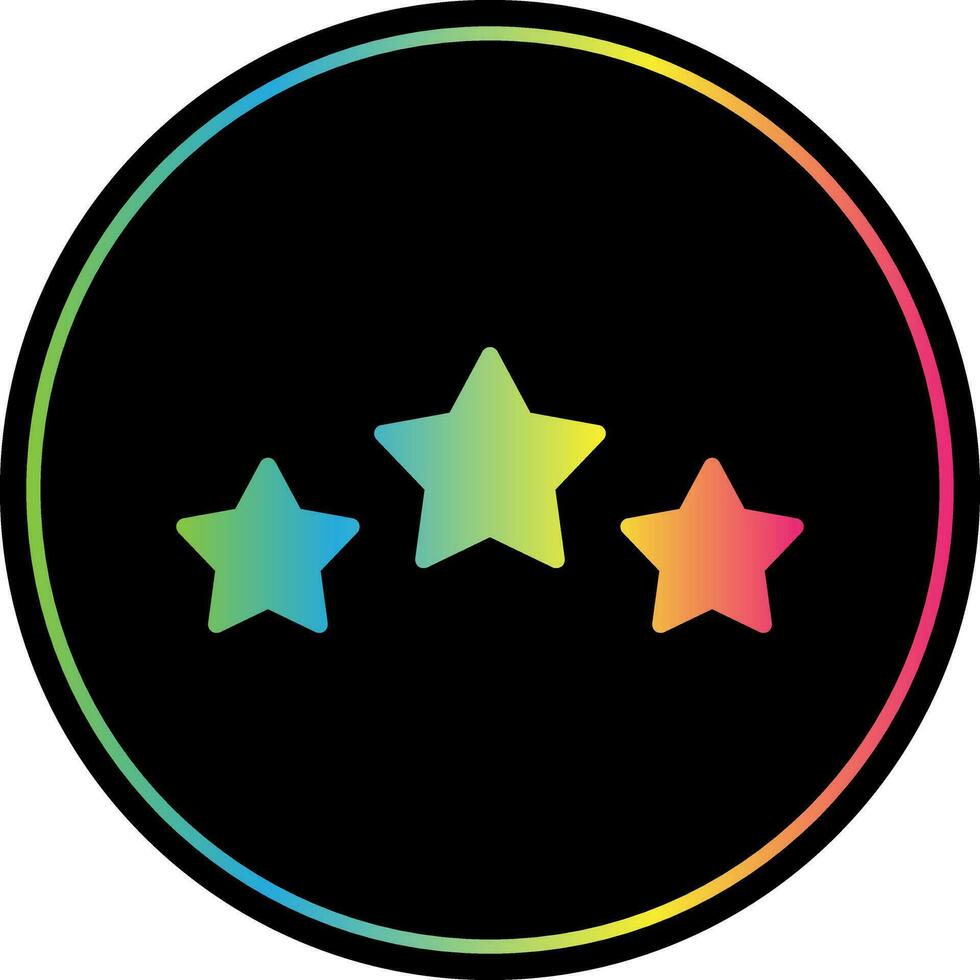 Stars Vector Icon Design