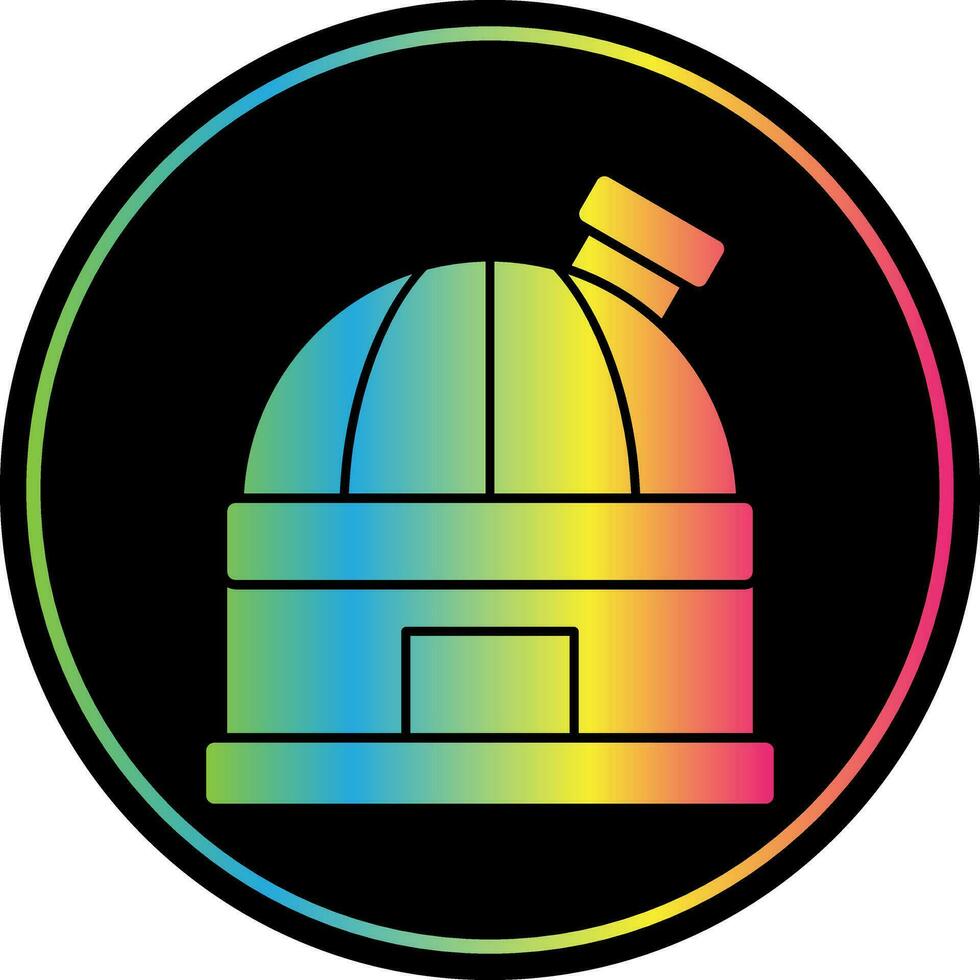 Observatory Vector Icon Design