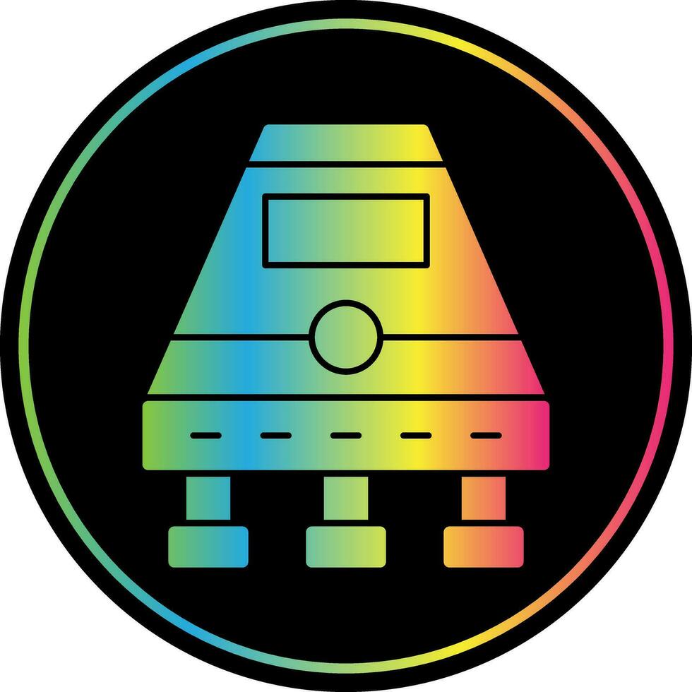 Space capsule Vector Icon Design