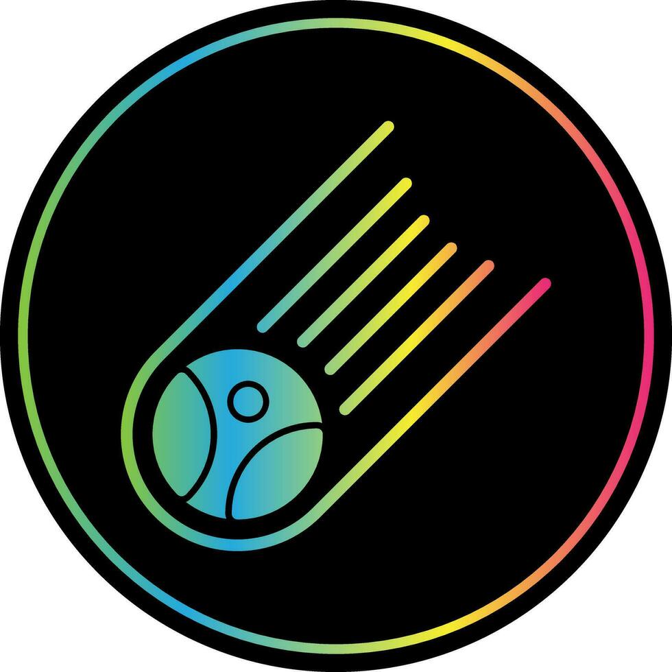 Meteorite Vector Icon Design