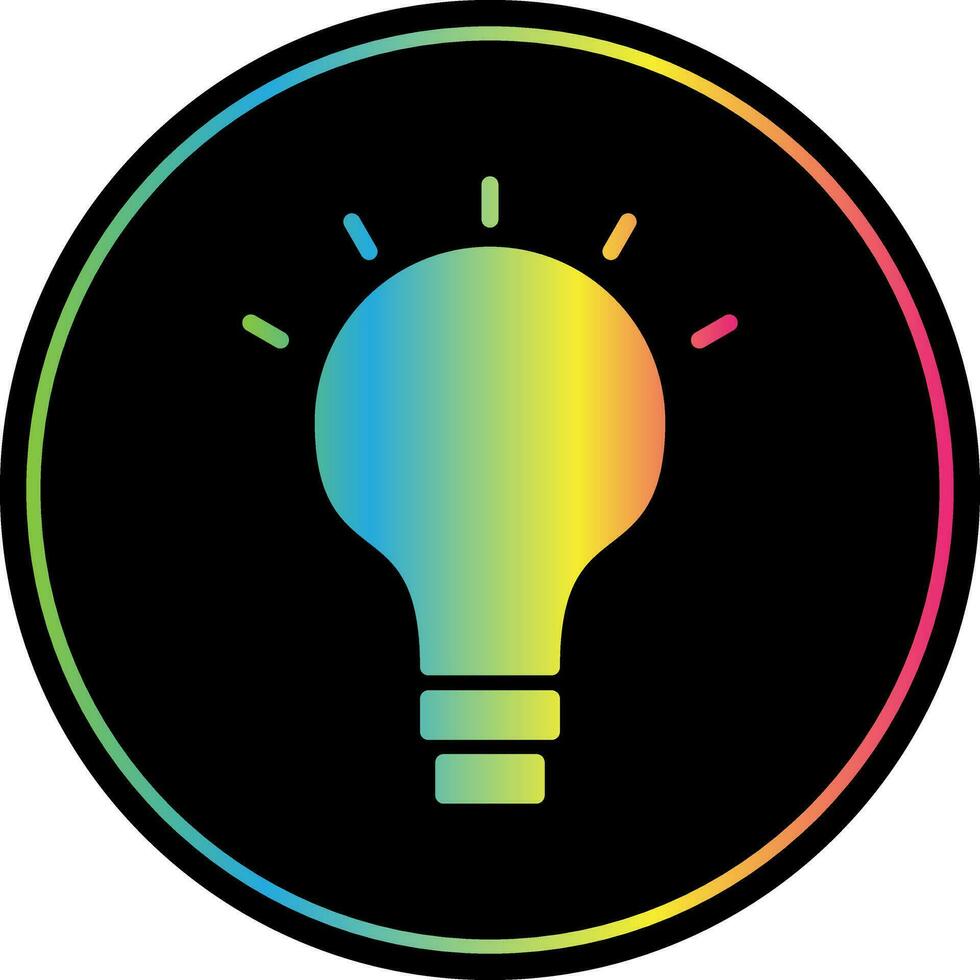 Lightbulb Vector Icon Design