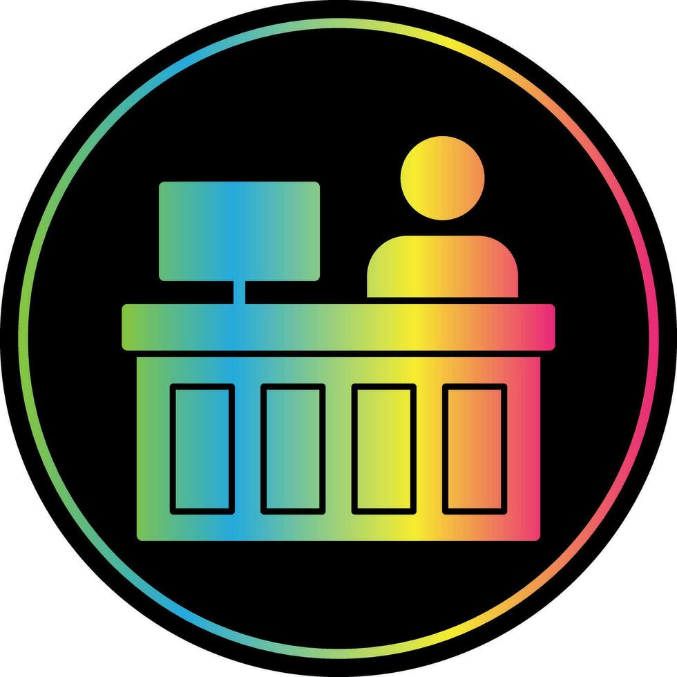 Reception Vector Icon Design