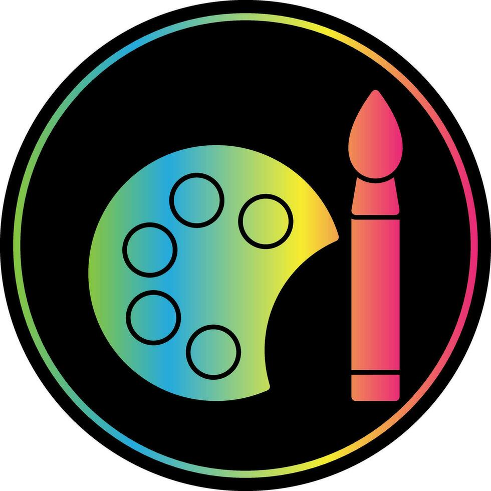 Color palette Vector Icon Design