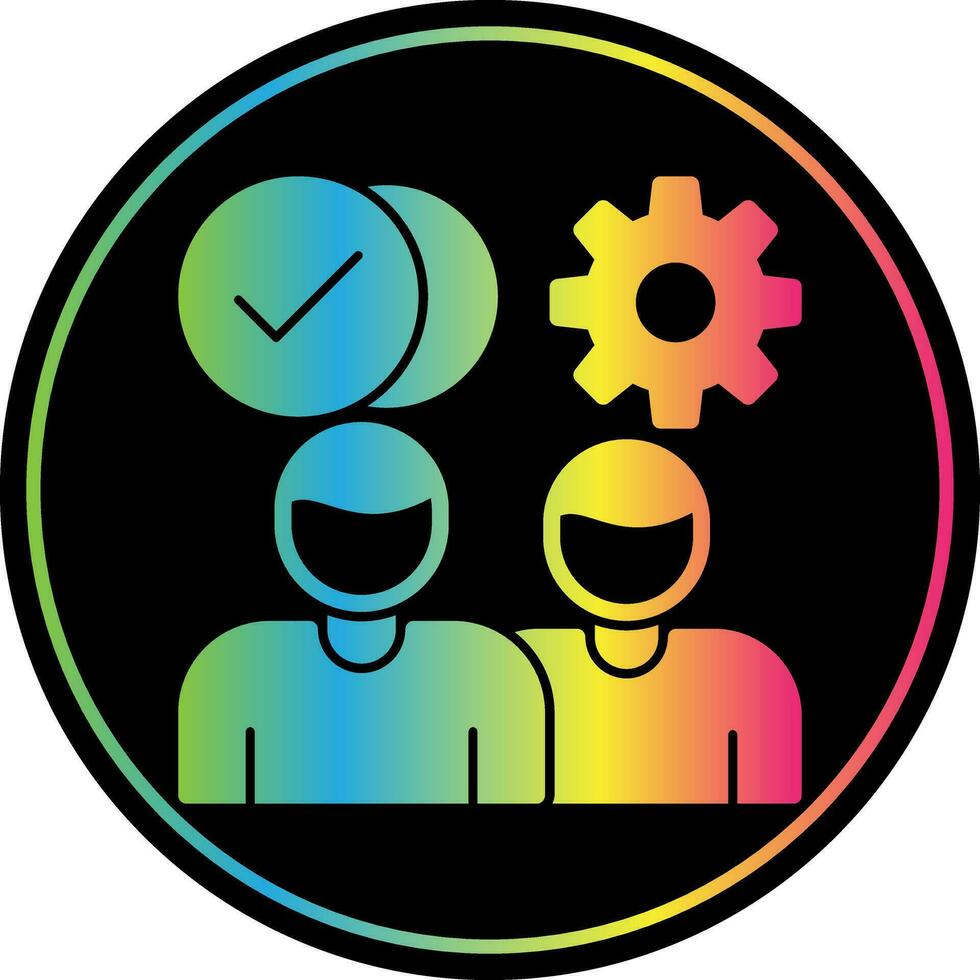 Teamwork Vector Icon Design