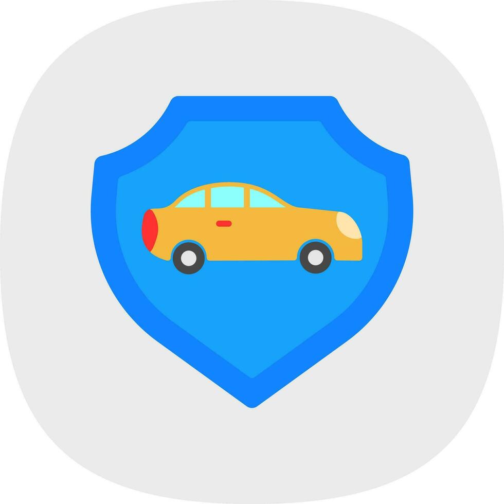 Car insurance Vector Icon Design