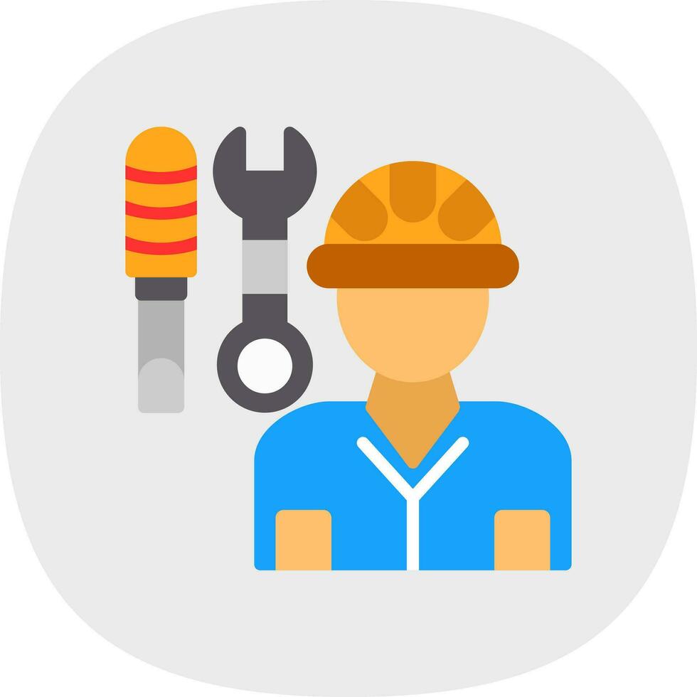 Mechanic Vector Icon Design