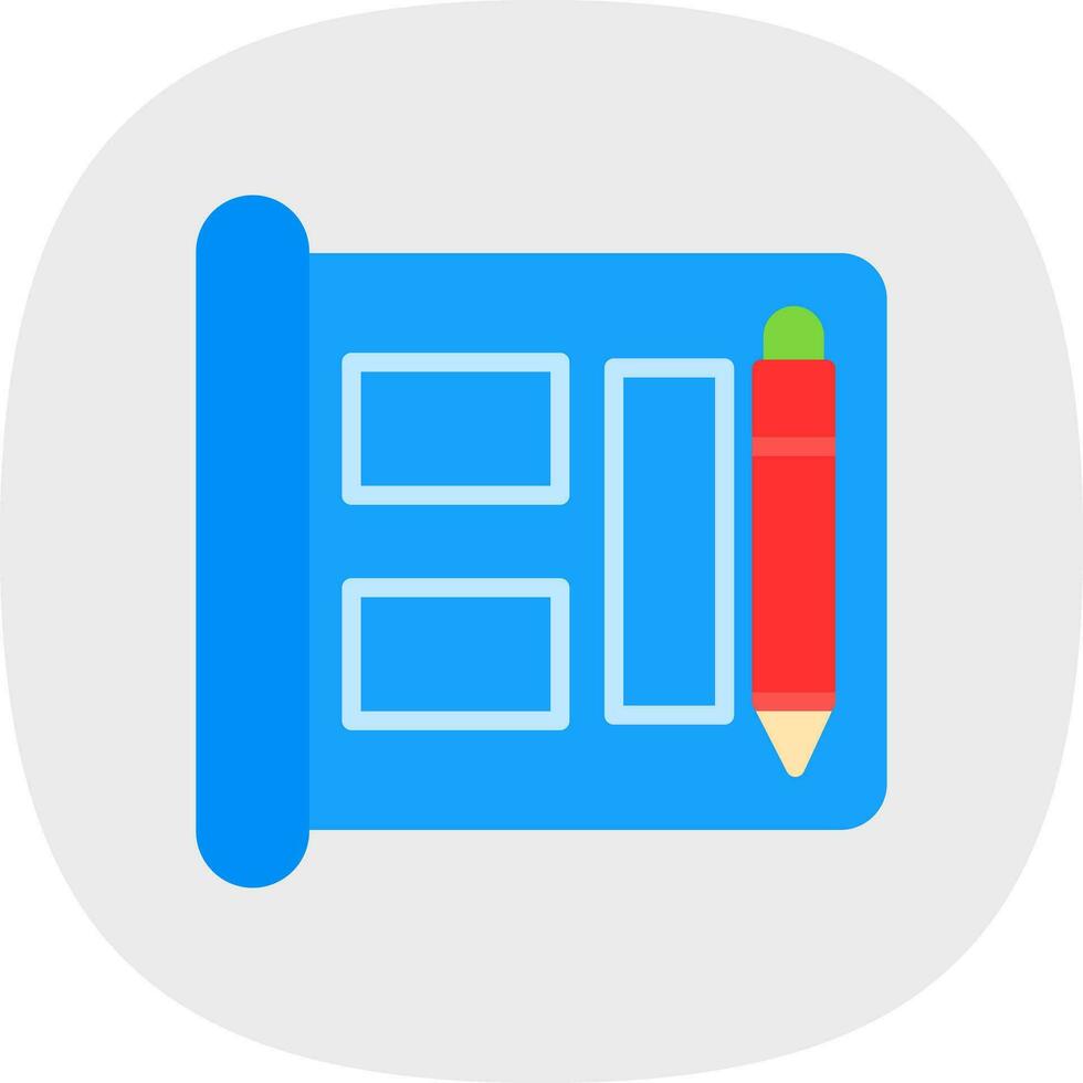 Blueprint Vector Icon Design