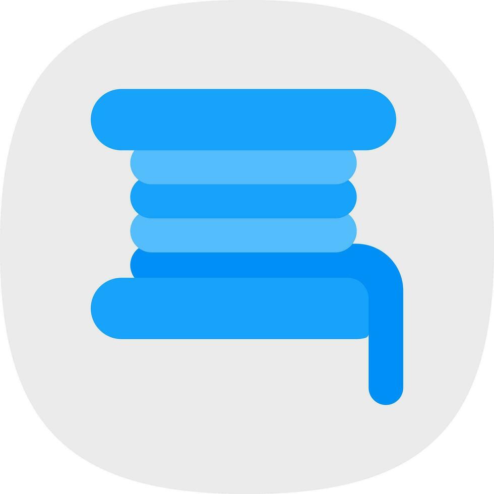 3d printing filament Vector Icon Design