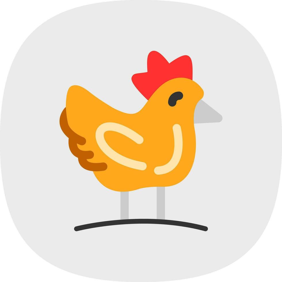 gallina vector icono diseño