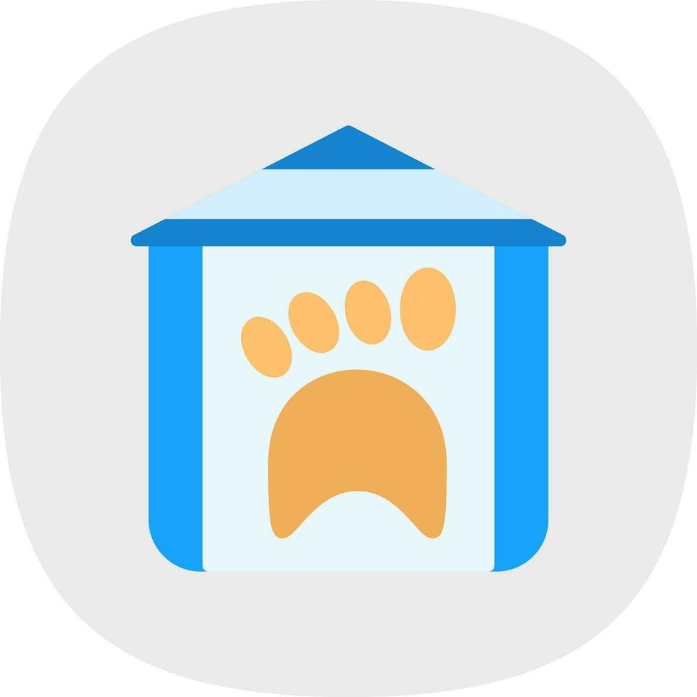 Animal shelter Vector Icon Design