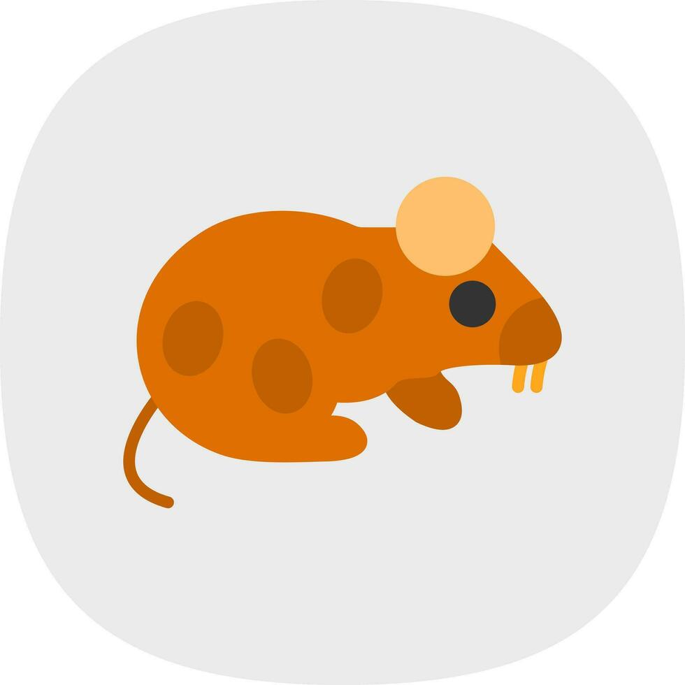 rata vector icono diseño