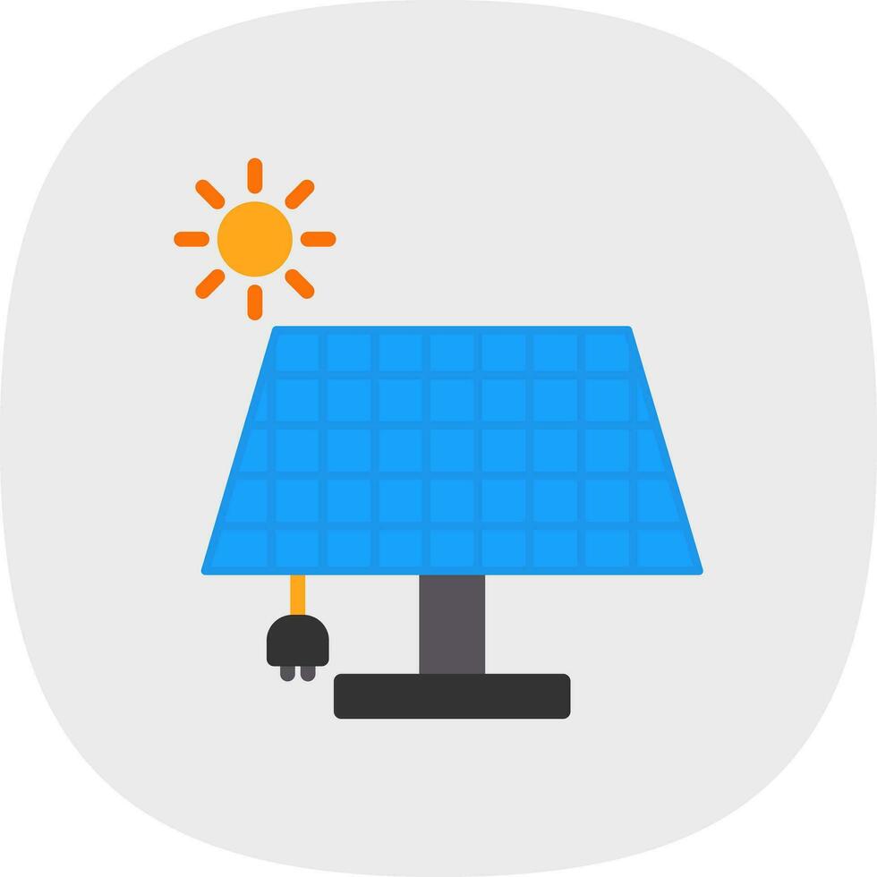 diseño de icono de vector de energía solar