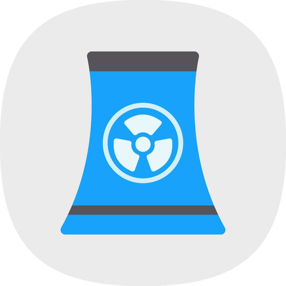Nuclear Vector Icon Design
