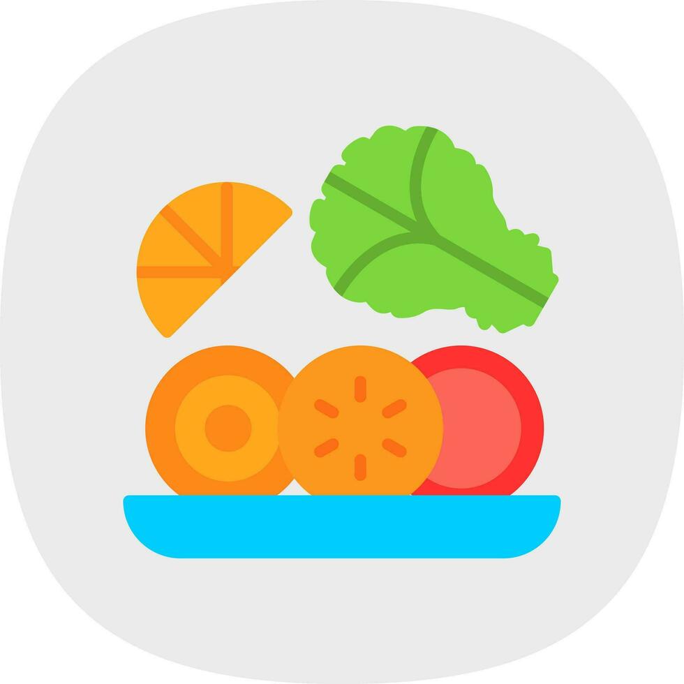 Salad Vector Icon Design