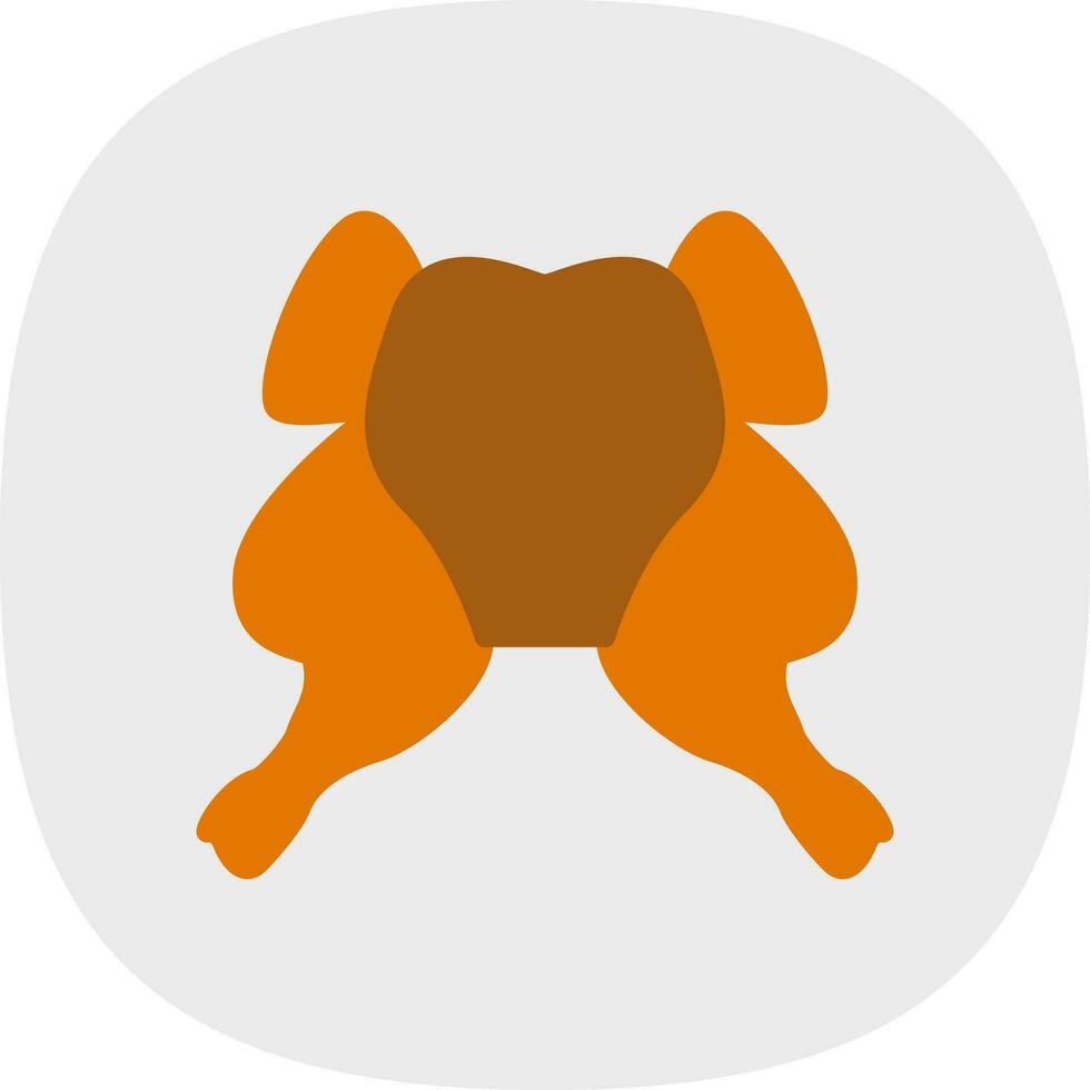 Chicken Vector Icon Design