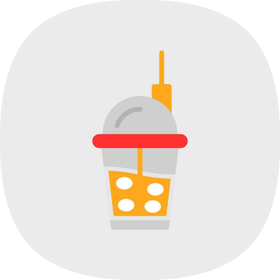 Thai tea Vector Icon Design