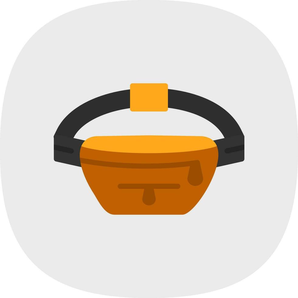Belt pouch Vector Icon Design