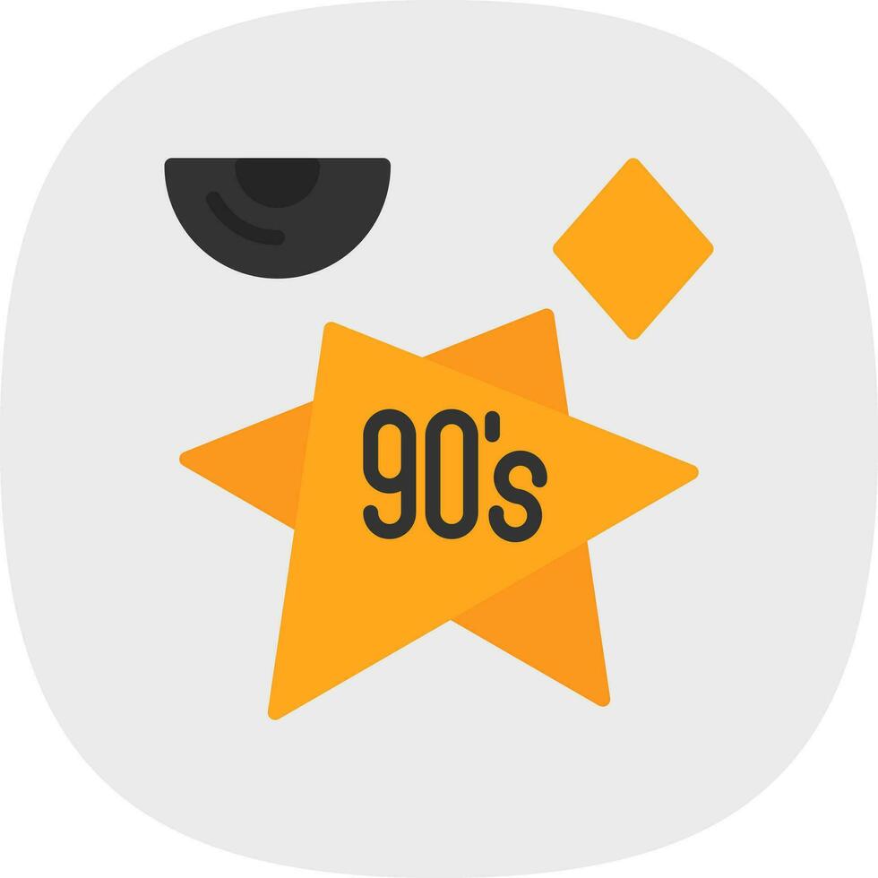 90s Vector Icon Design