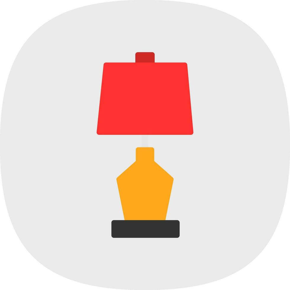 Lamp Vector Icon Design