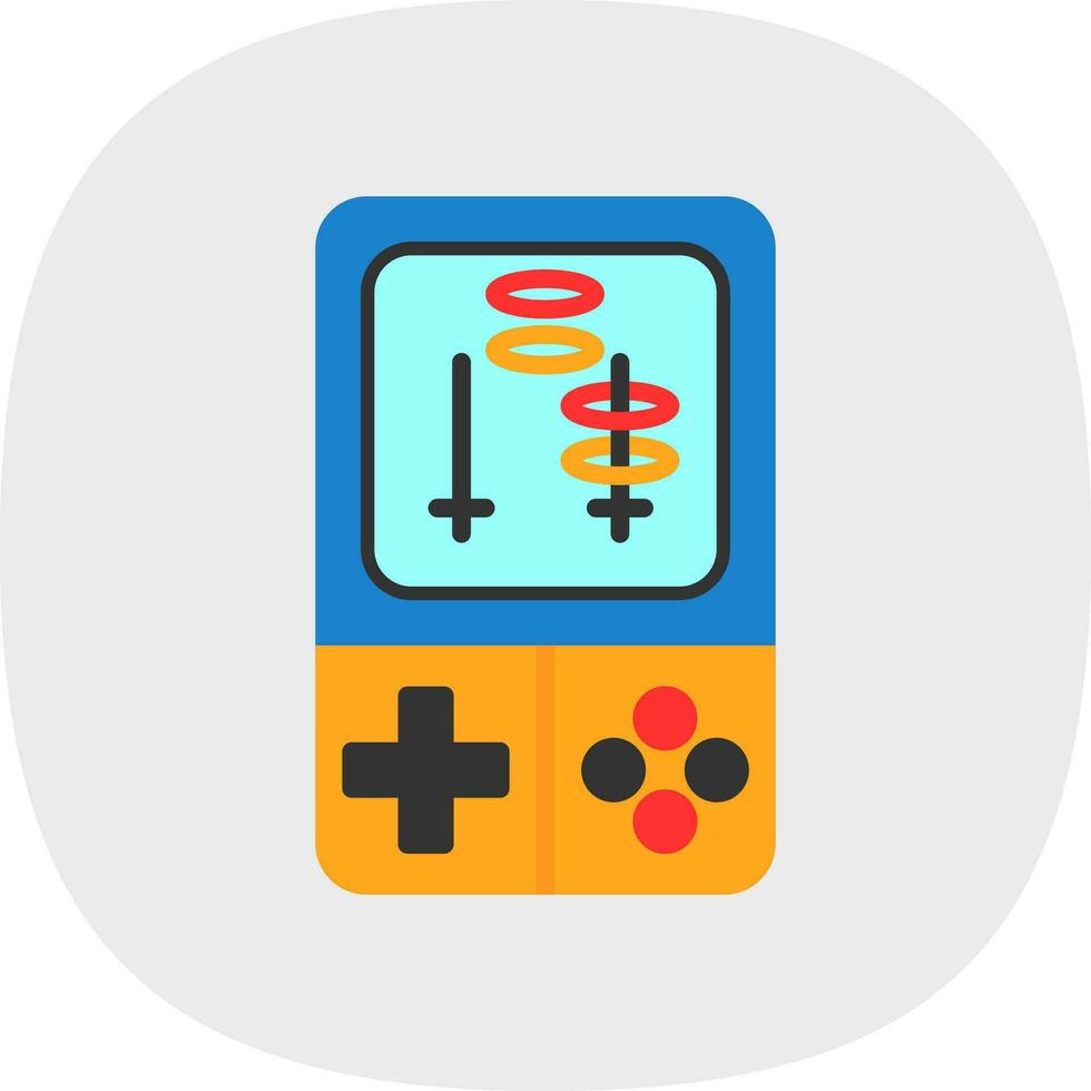 diseño de icono de vector de videojuego