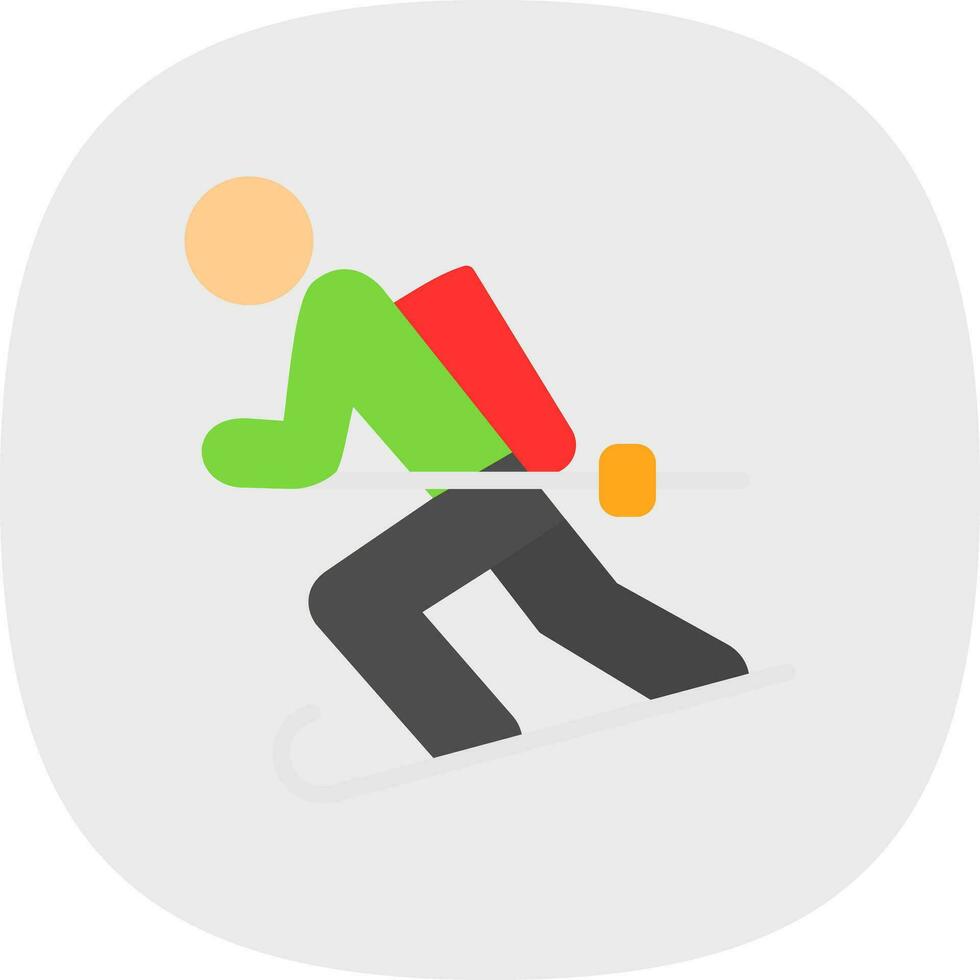 Skis Vector Icon Design