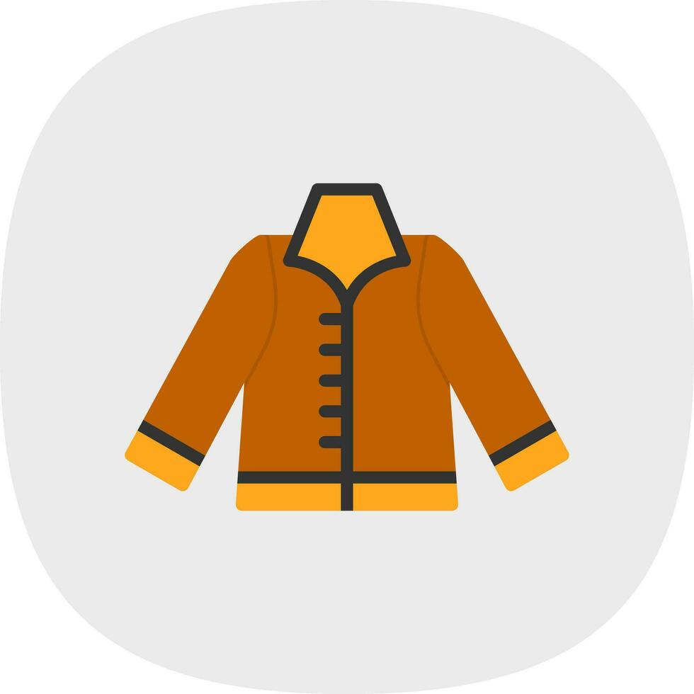 diseño de icono de vector de chaqueta