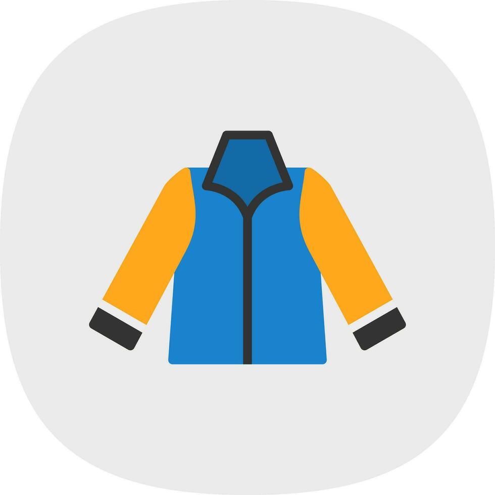 diseño de icono de vector de chaqueta