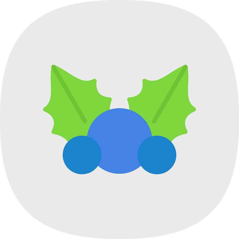 Mistletoe Vector Icon Design