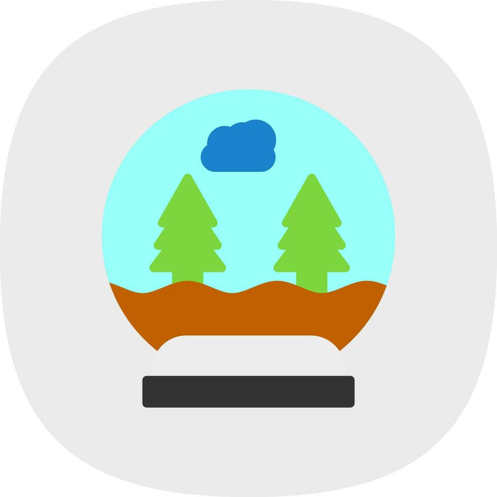 Snowball Vector Icon Design