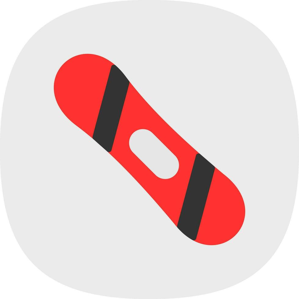 Snowboard Vector Icon Design