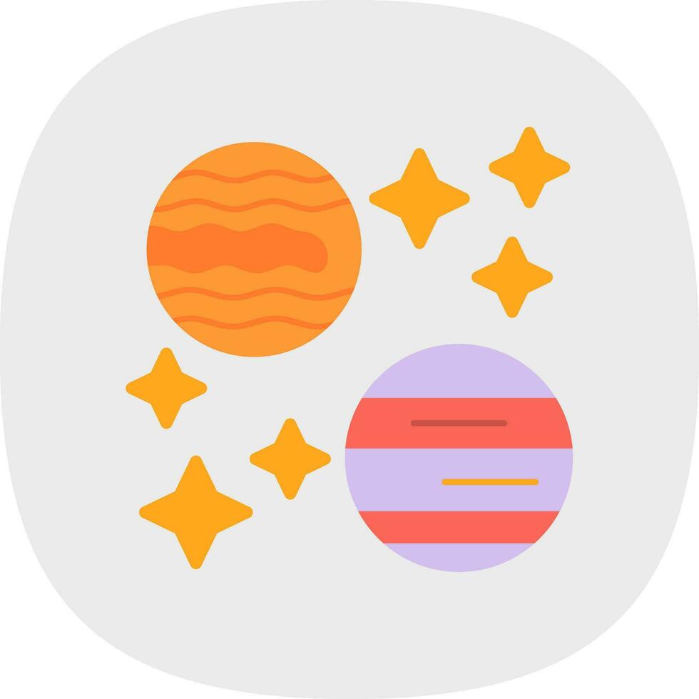 Space Vector Icon Design