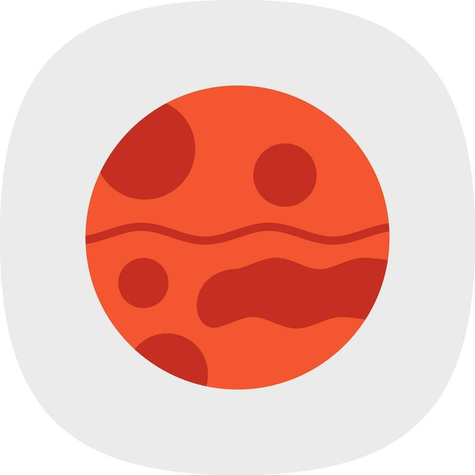 Mars Vector Icon Design