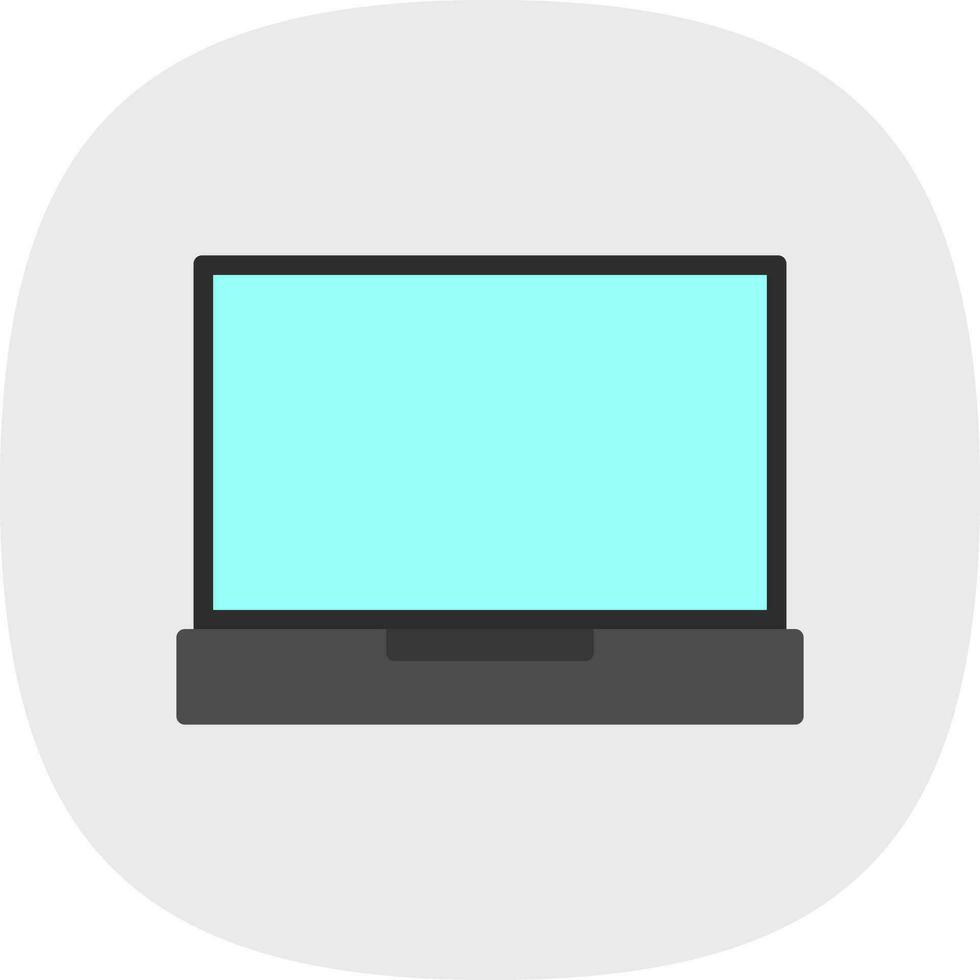 Laptop Vector Icon Design