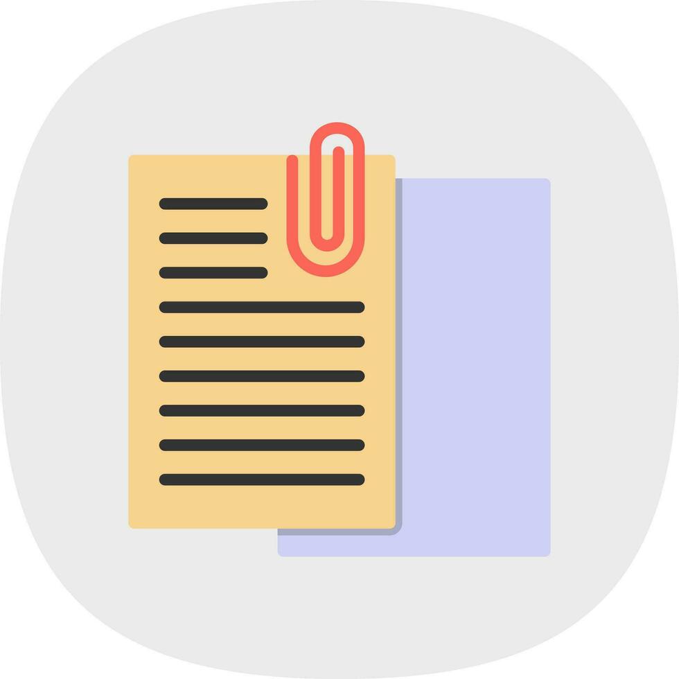 Attached Vector Icon Design