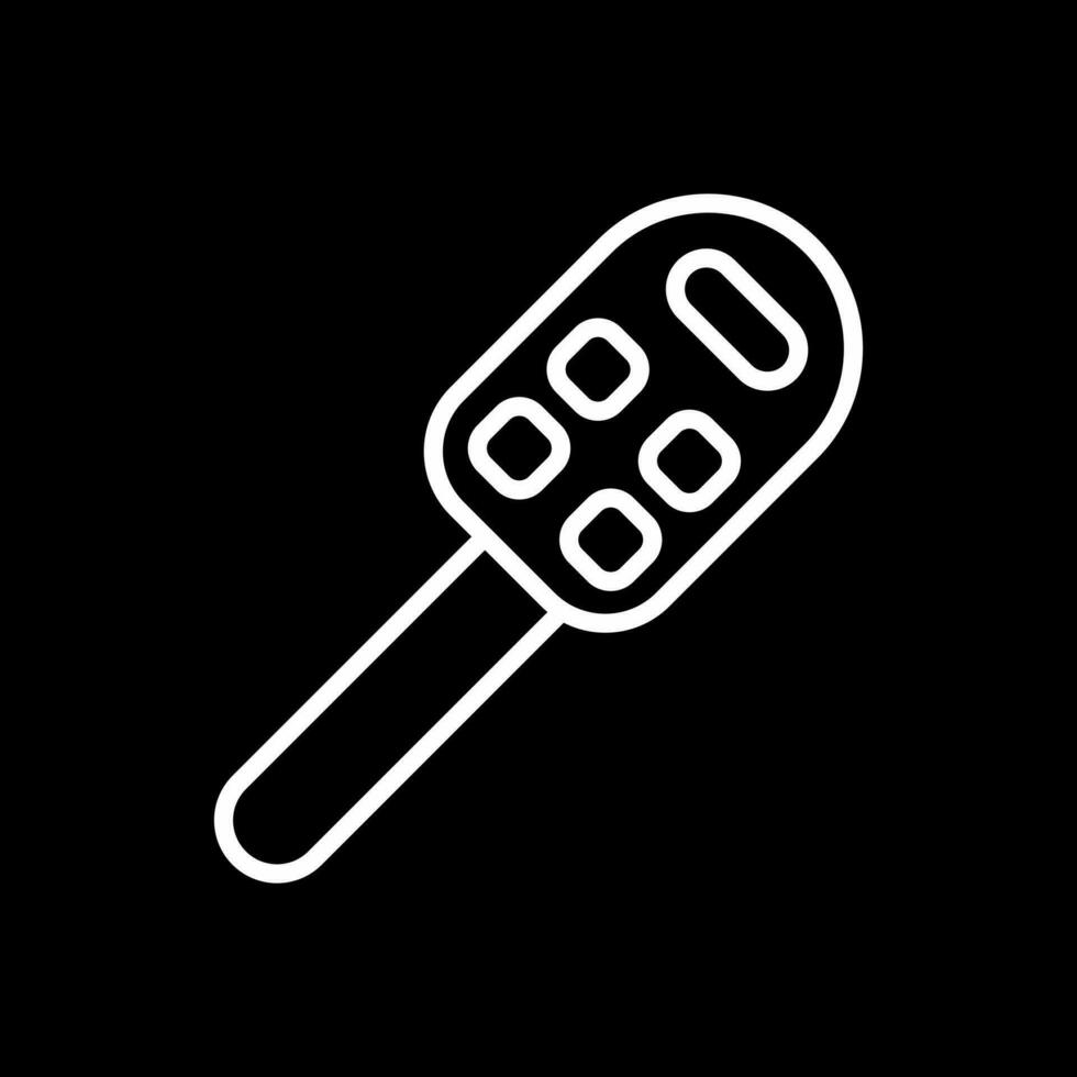 Car Key Vector Icon Design