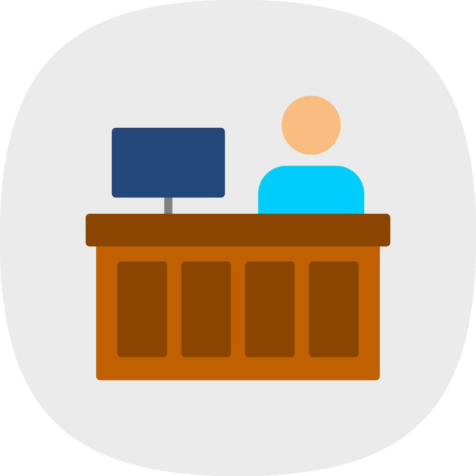 Reception Vector Icon Design
