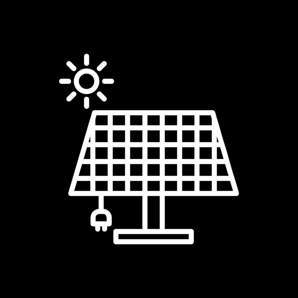 diseño de icono de vector de energía solar