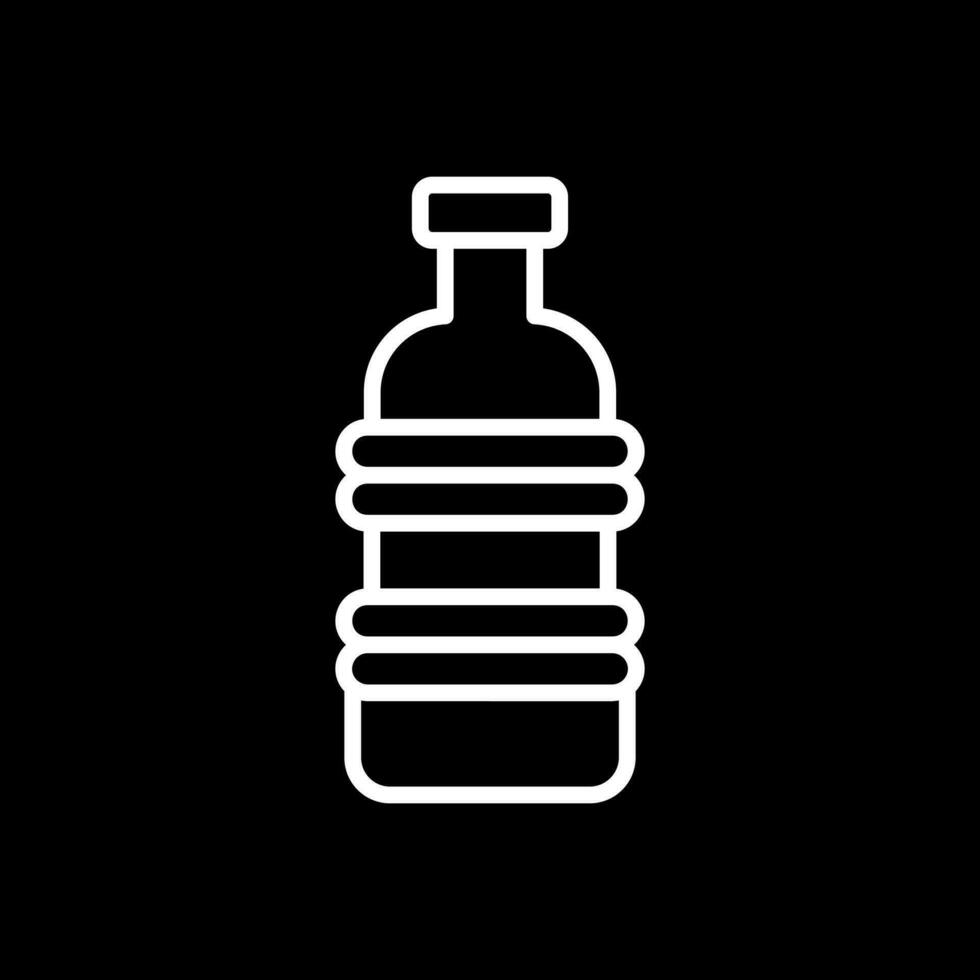 Plastic bottle Vector Icon Design