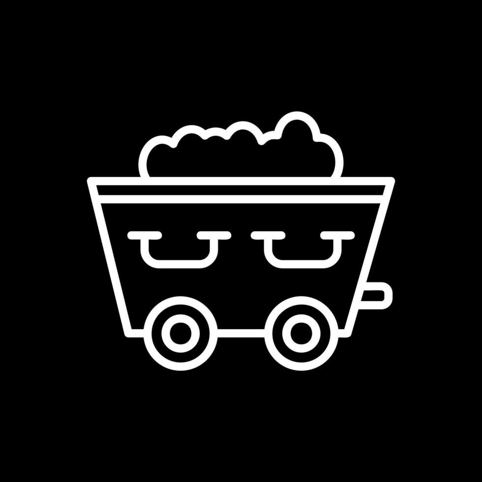 Trolley Vector Icon Design