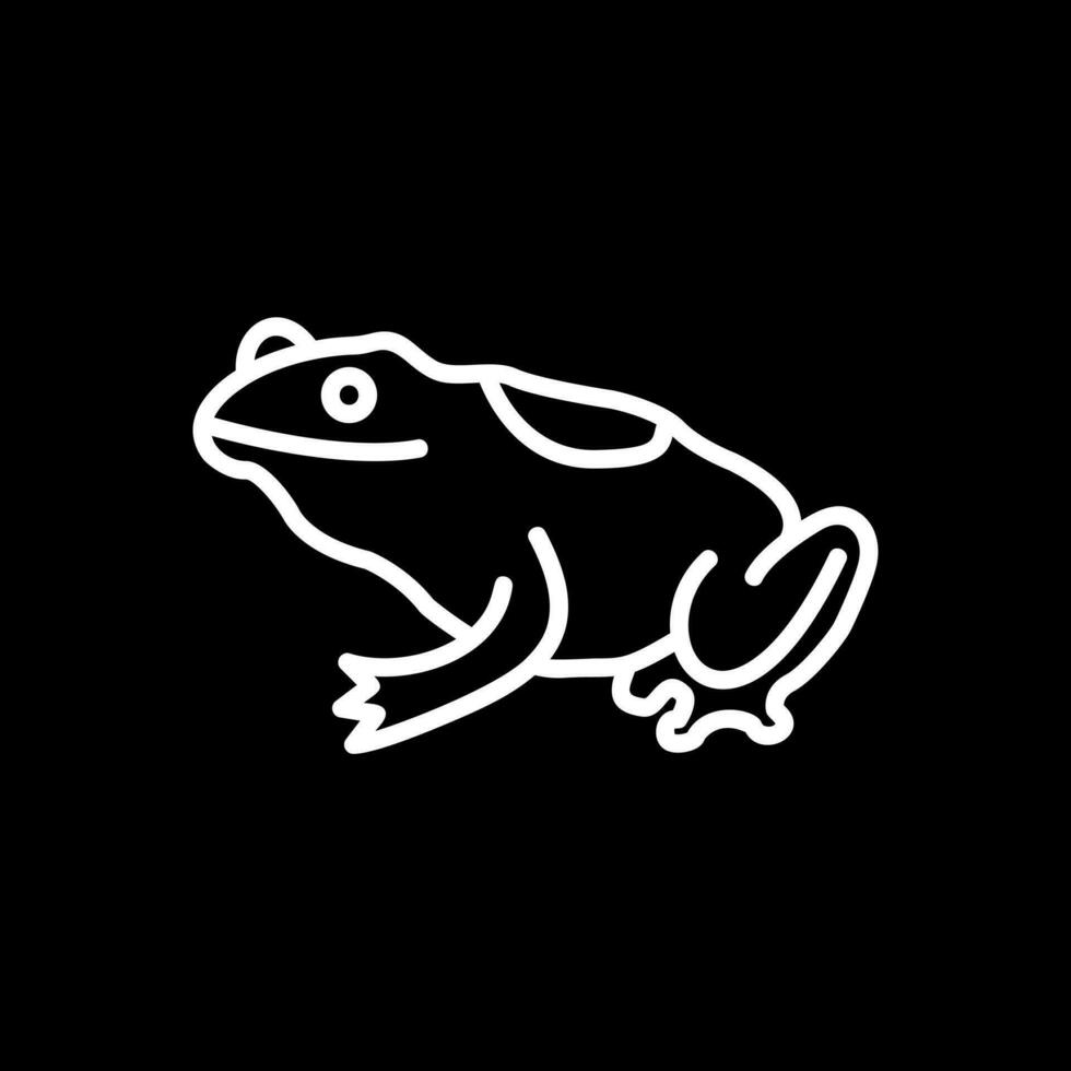 Frog Vector Icon Design