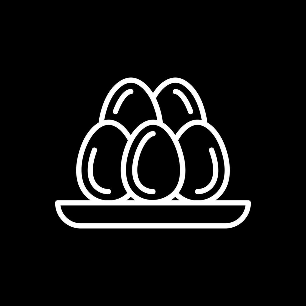 Eggs Vector Icon Design
