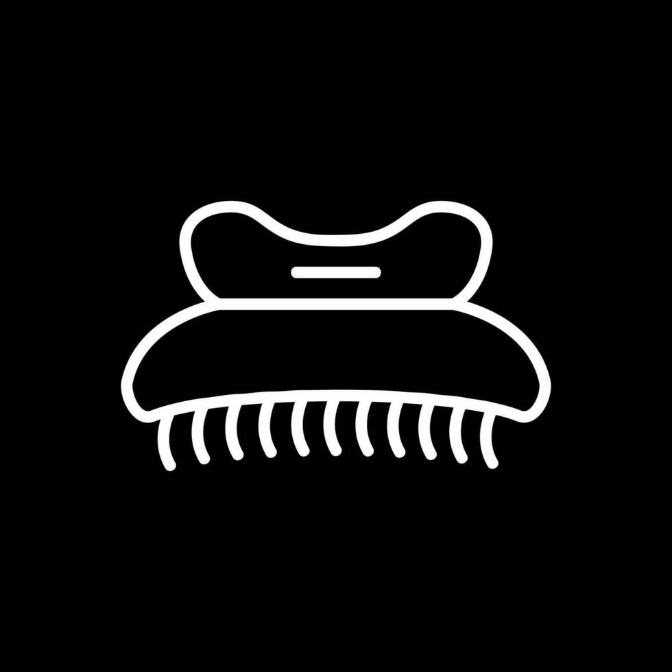 Hair clip Vector Icon Design