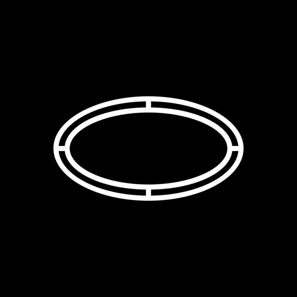 Hula hoop Vector Icon Design