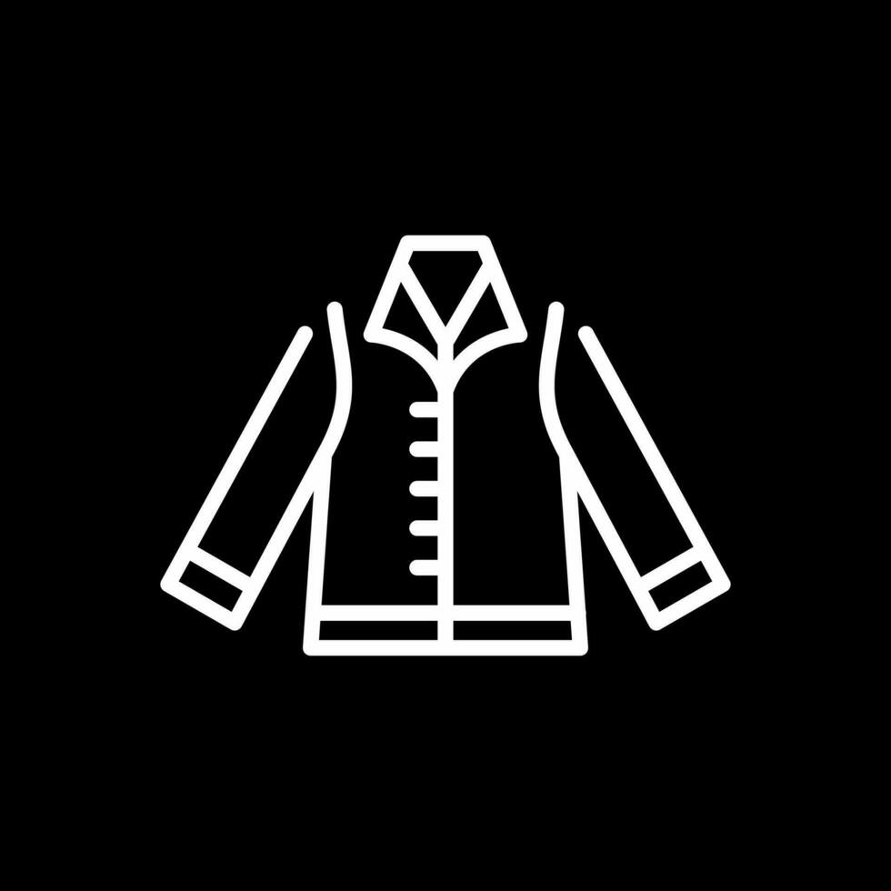 diseño de icono de vector de chaqueta