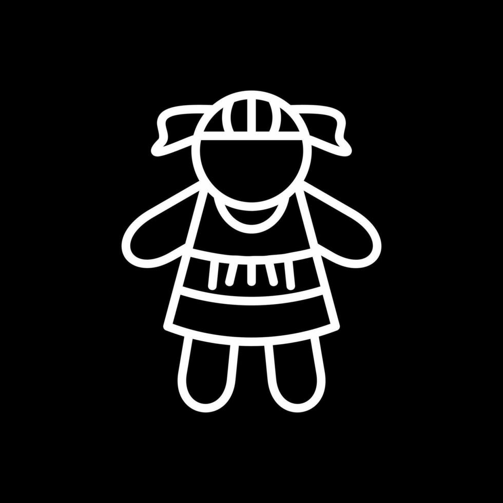 Doll Vector Icon Design
