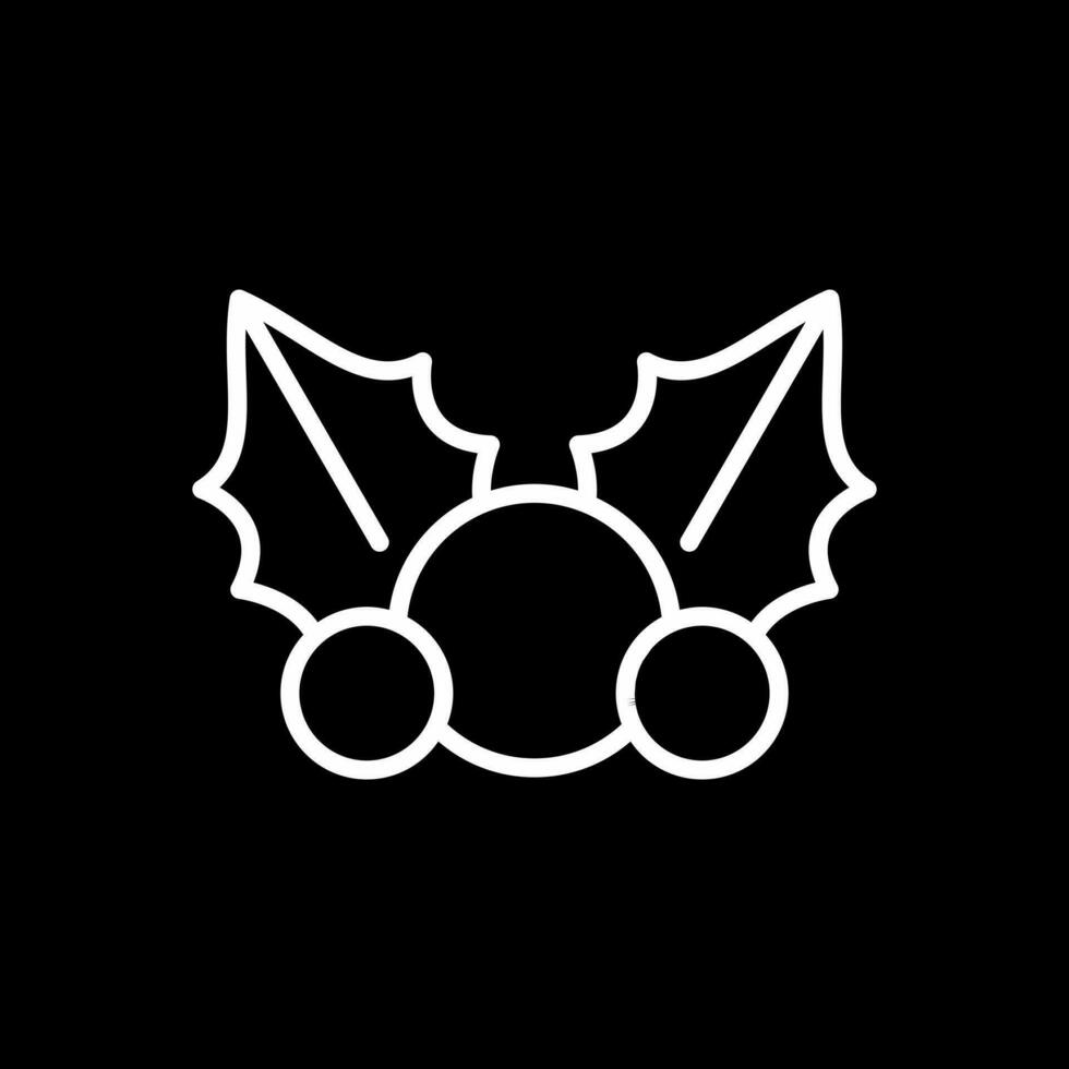 Mistletoe Vector Icon Design