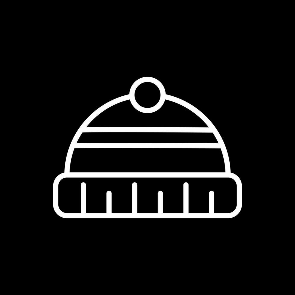 Beanie Vector Icon Design